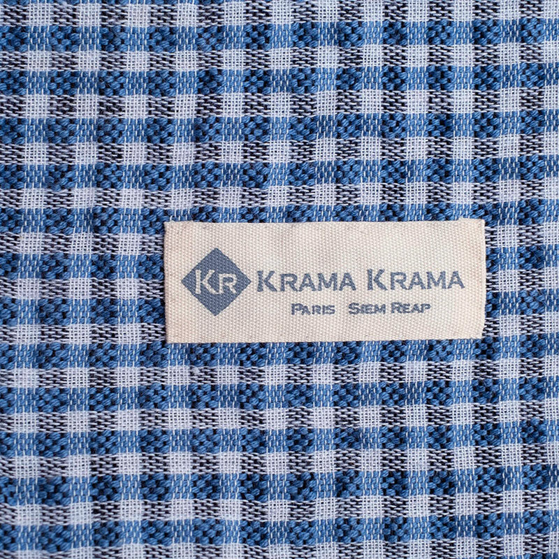 schal krama blau cobalt 2