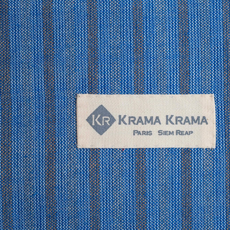 krama bleu Roi zoom